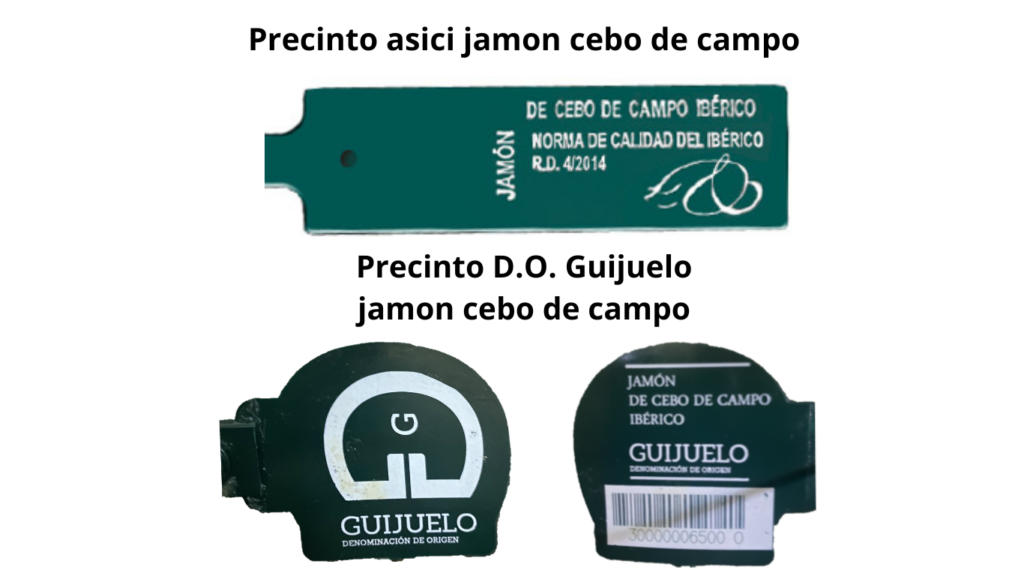 Precinto ASICI Jamón ibérico de campo